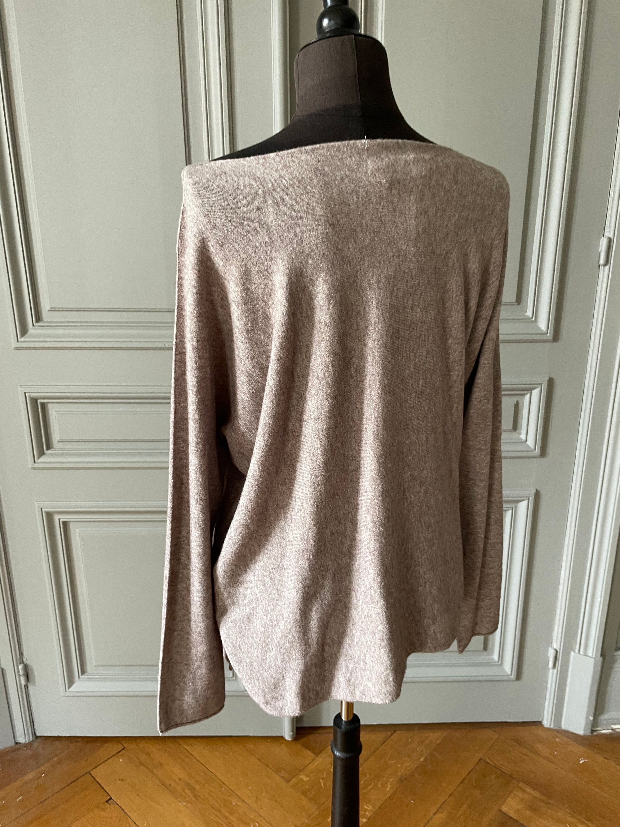 Pull CERCLE Taupe