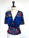 Robe col croisé NATHALIE TOUCANS
