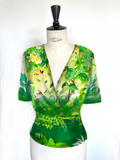 Robe col croisé NATHALIE TOUCANS