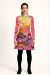 THEODORA Mandala Amber Velvet Dress 