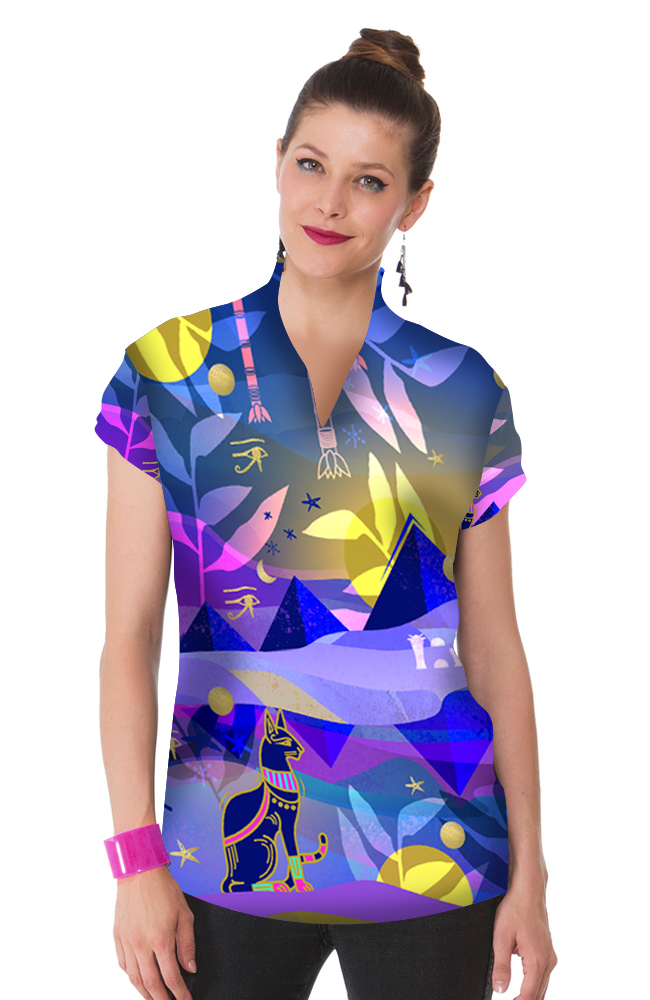 PRECOMMANDE Tee-shirt imprimé LIAN BASTET