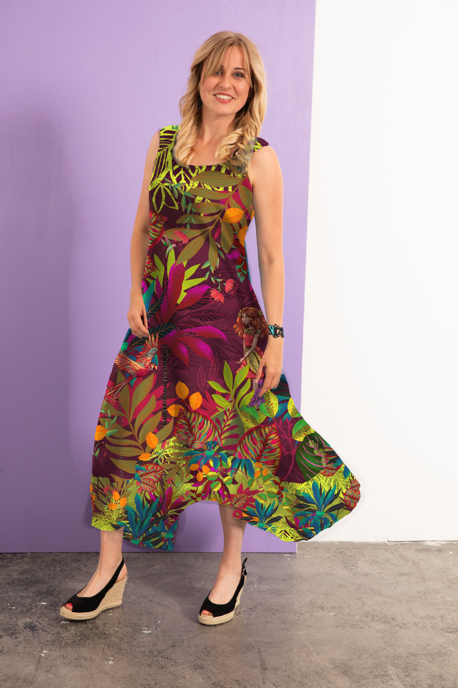 Robe longue jersey NADIA AMAZONE