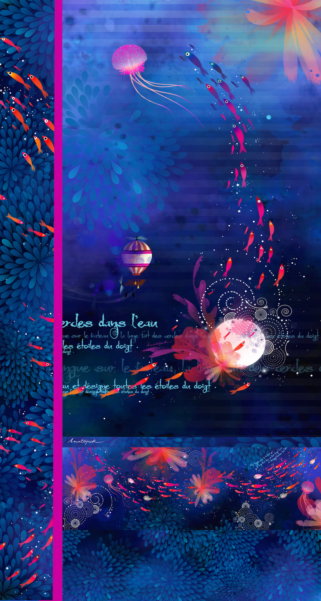 Drap de plage NAUTILUS MER