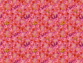 Précommande panneau de tissu MIZAKI Fleurs rouges