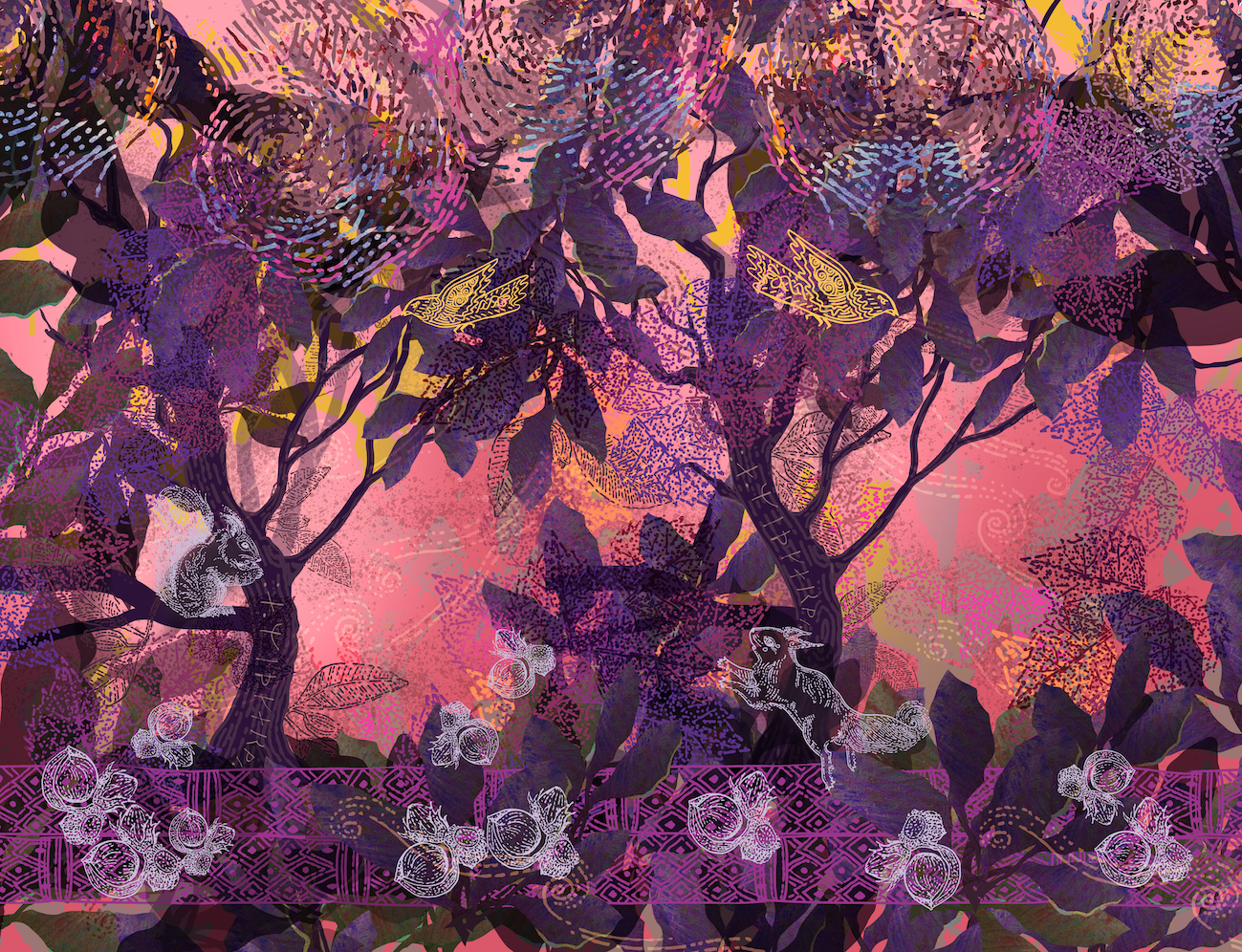 Panneau de tissu TOSKA