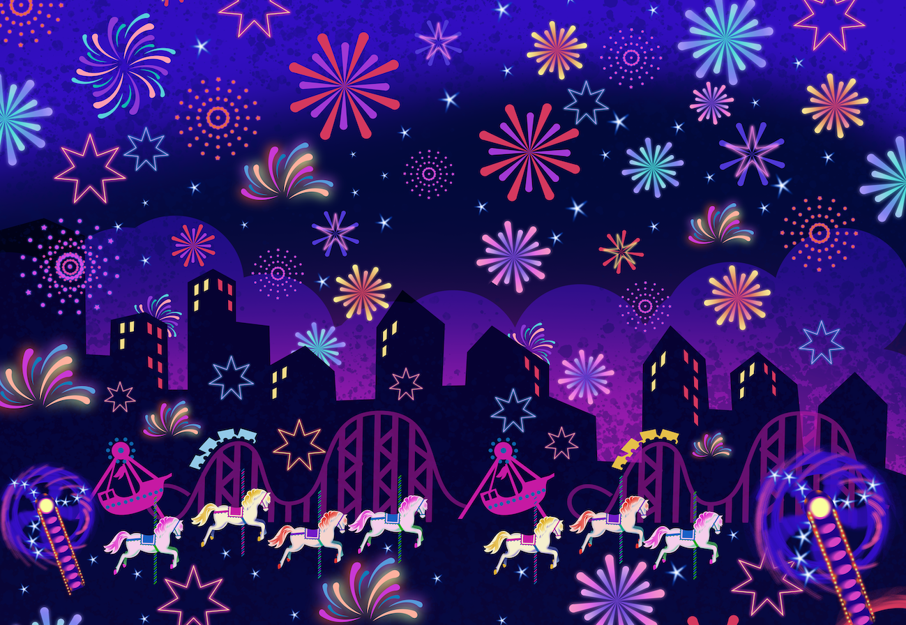 Panneau de tissu MAGICPARK