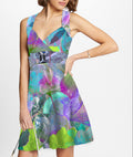 Robe col croisé NATHALIE TOUCANS