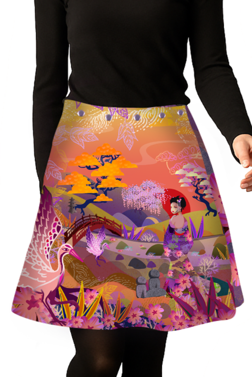 Jupe multi taille SALLY MIZAKI KIRO