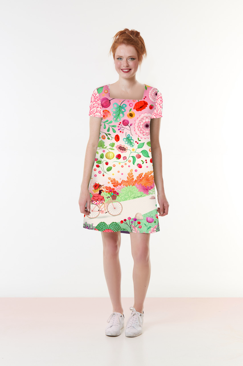 PRECOMMANDE Robe jersey SANTA ÉLIXIR D’ÉTÉ