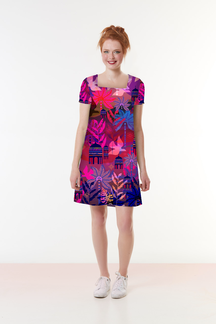 PRECOMMANDE Robe jersey SANTA INANNA