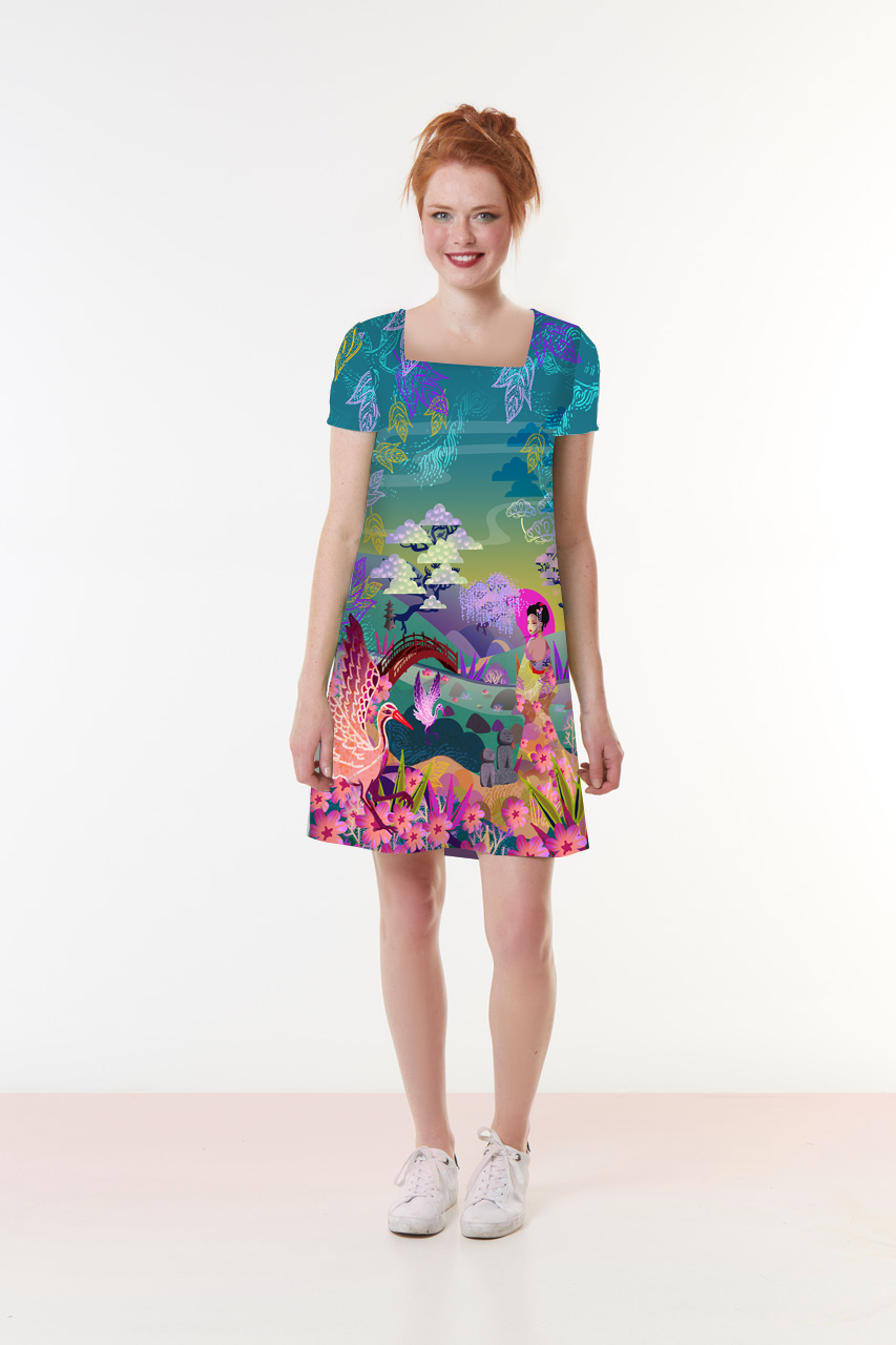 Robe jersey SANTA MIZAKI MIDORI