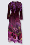 Robe longue jersey imprimé CELENIA INARI