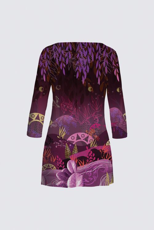 Tunique fluide jersey imprimé COLETTE INARI