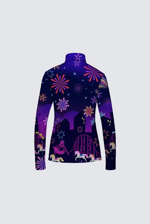 Tee-shirt zip jersey imprimé CORENTIN MAGICPARK