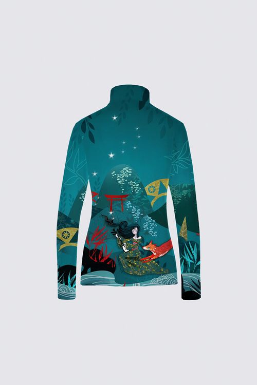 Gilet jersey imprimé CELESTIN KITSUNE