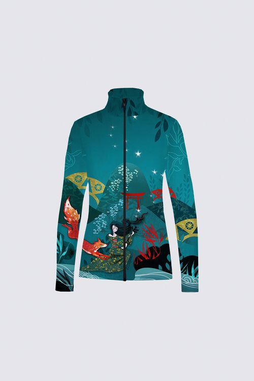 Gilet jersey imprimé CELESTIN ZEN