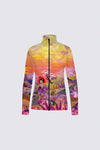 Gilet jersey imprimé CELESTIN MIZAKI KIRO
