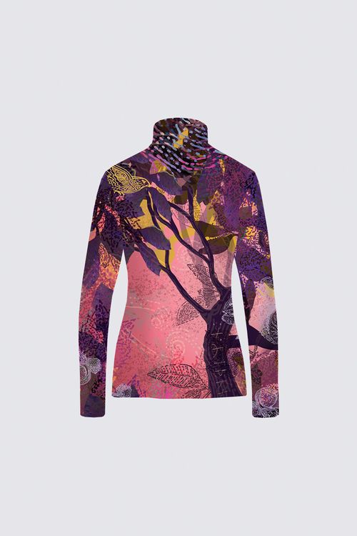 Gilet jersey imprimé CELESTIN TOSKA