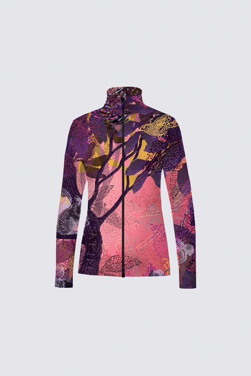 Gilet jersey imprimé CELESTIN TOSKA