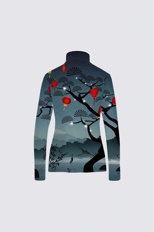 Gilet jersey imprimé CELESTIN ZEN