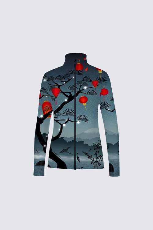 Gilet jersey imprimé CELESTIN ZEN