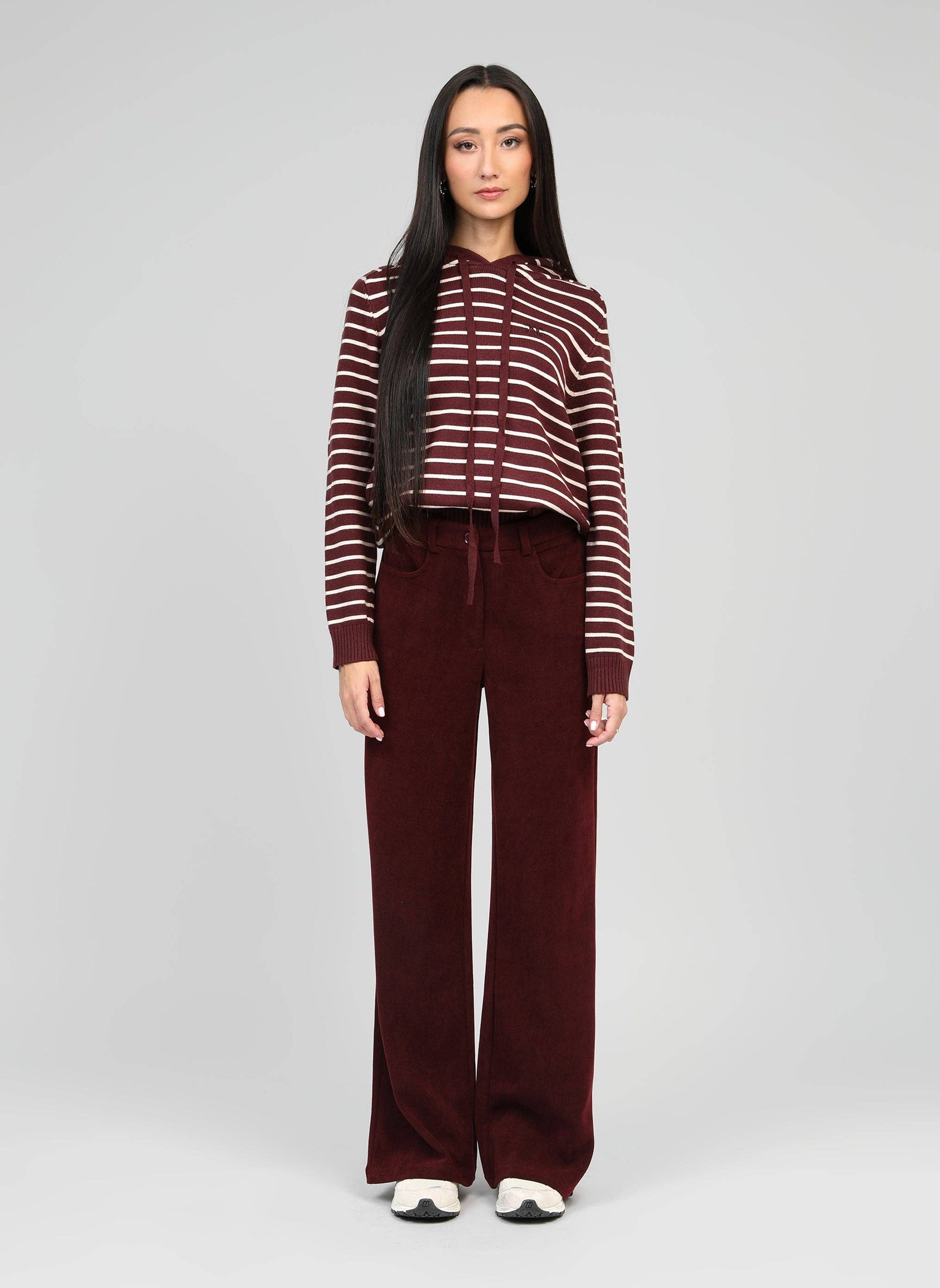 PANTALON PERDY wine