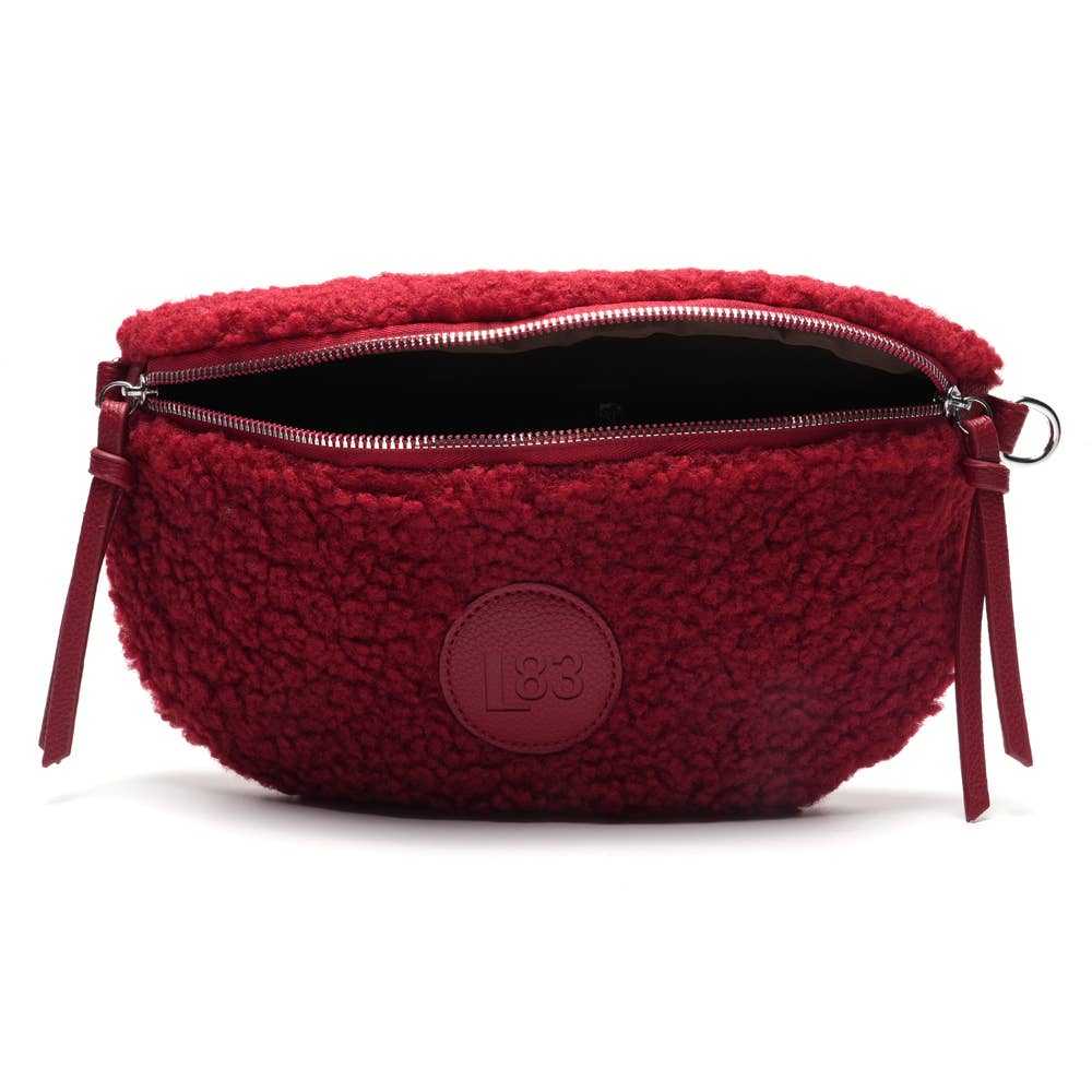 Sac Teddy Bourgogne Rouge