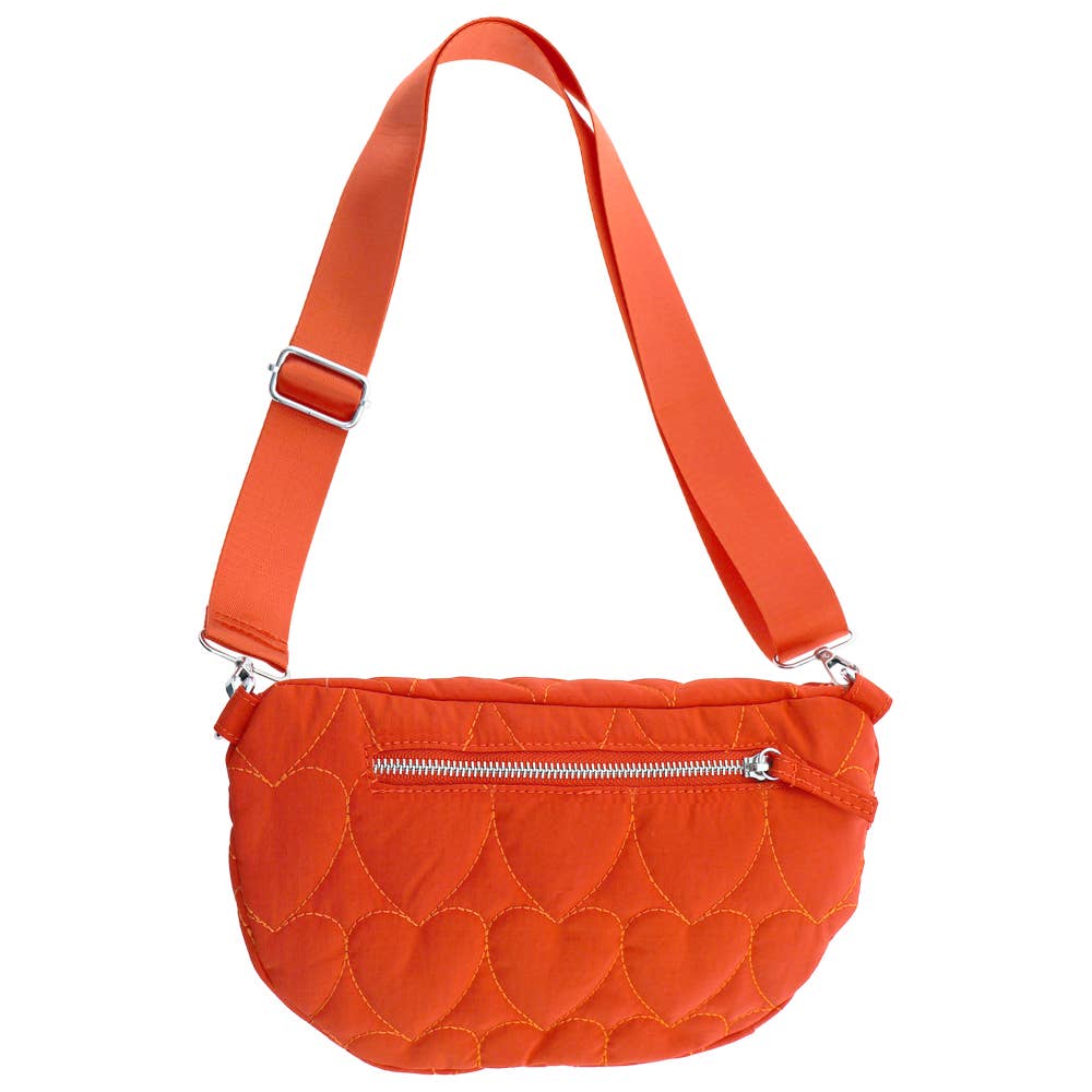 Sac banane JILL coeur Orange