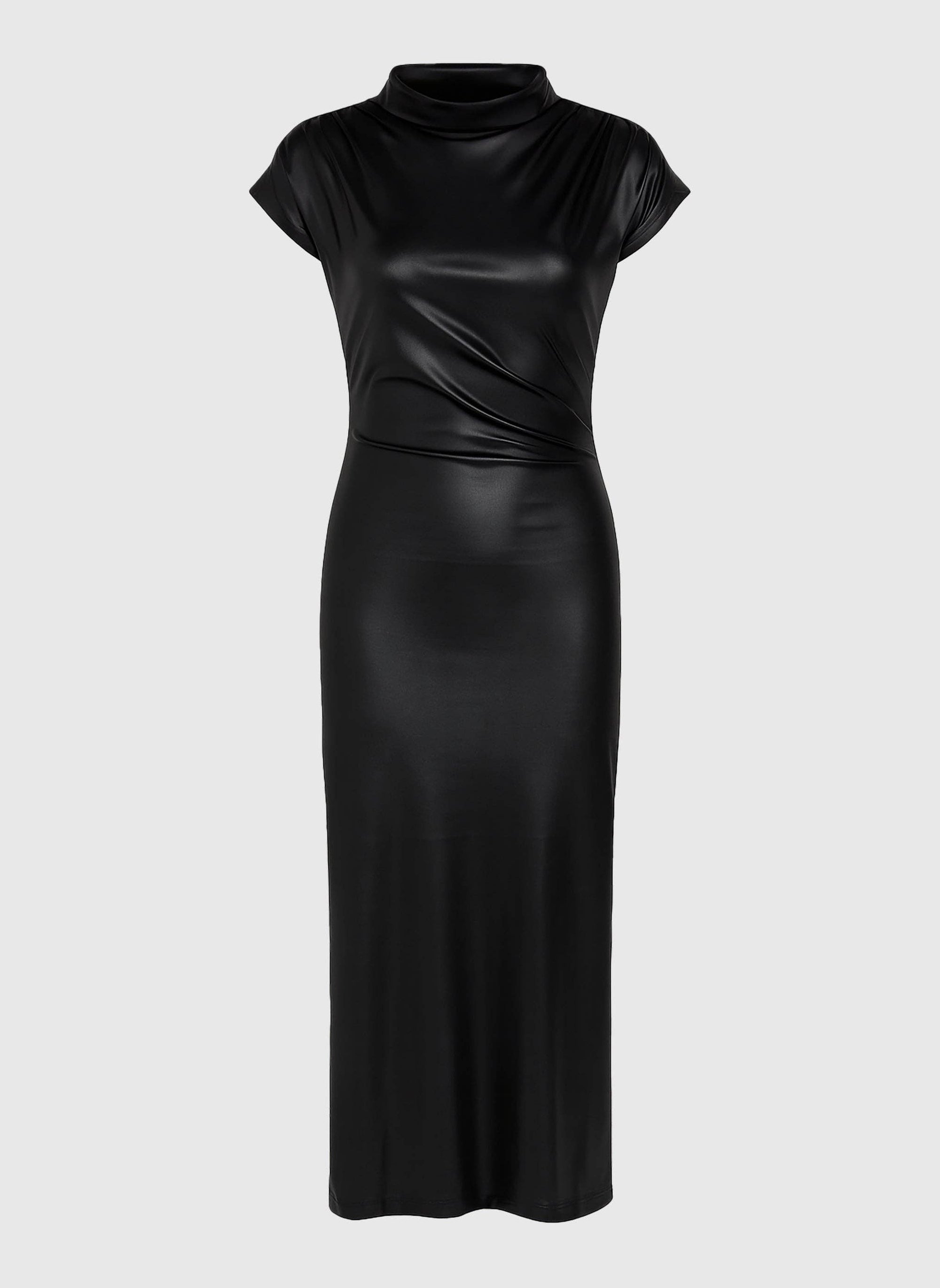 ROBE LONGUE ENOLIA noir