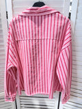 Veste rayée en coton RITA ROSE&ROUGE
