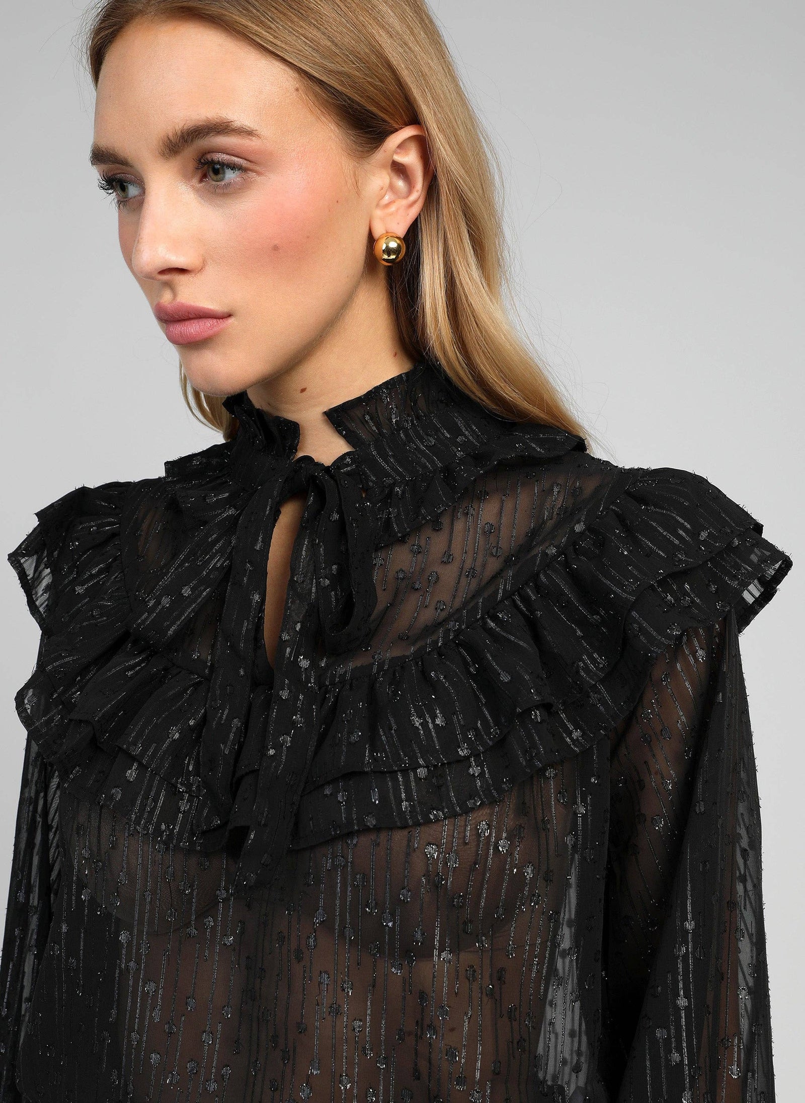 BLOUSE SWINY noir