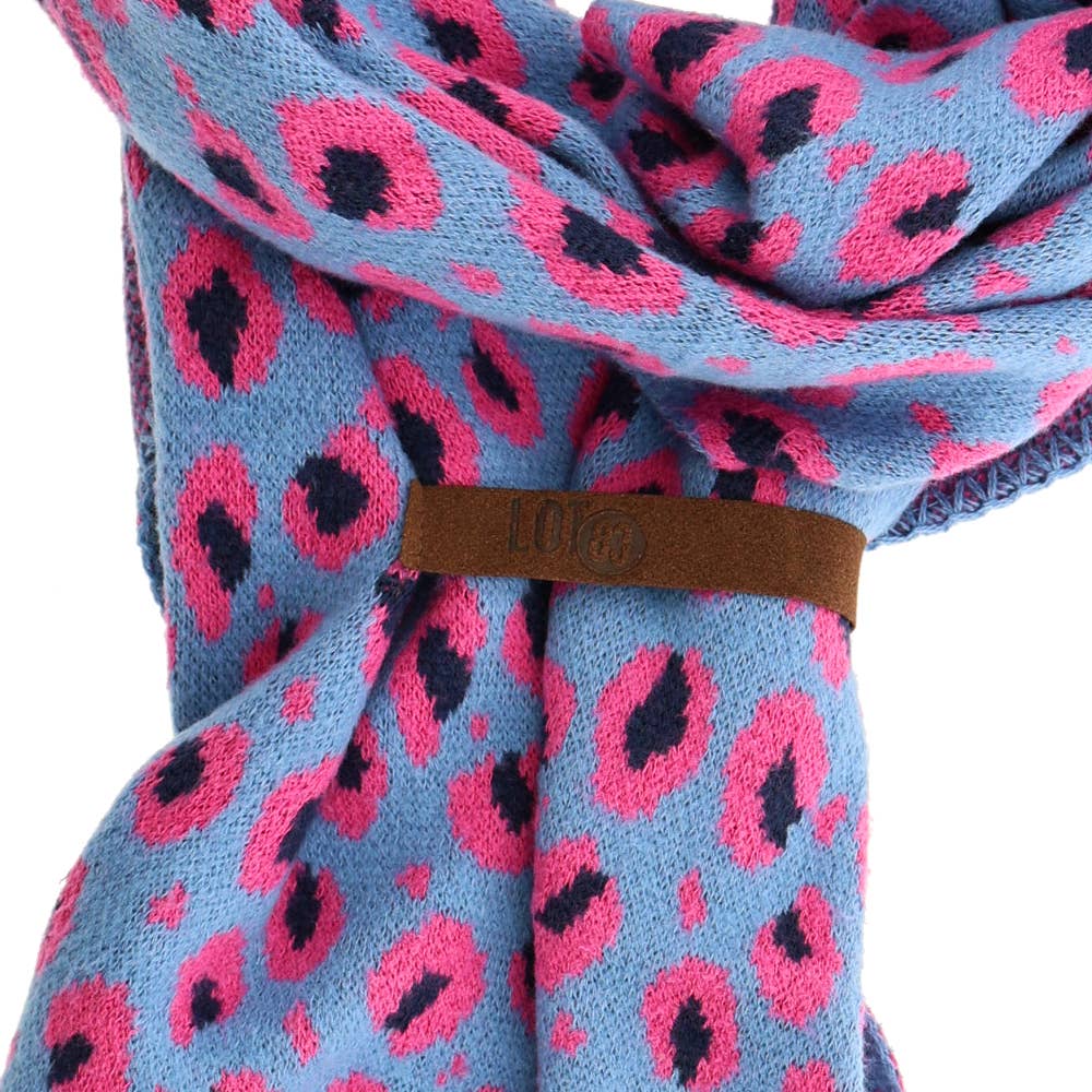 Écharpe Lily Rectangle Bleu