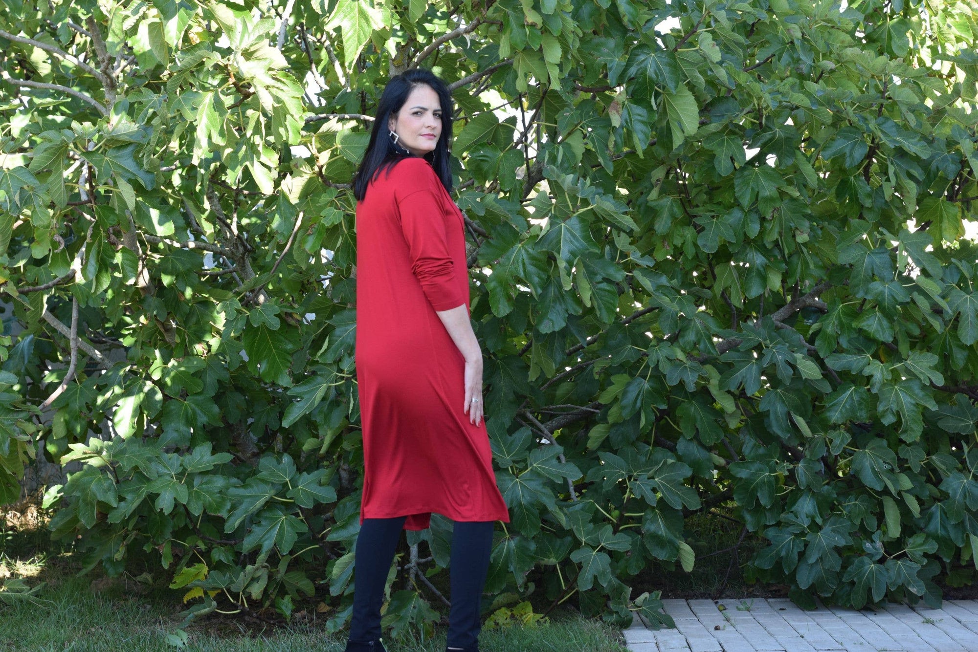 Tunique Rebecca - L à 6XL/Tunique longue/Col roulé