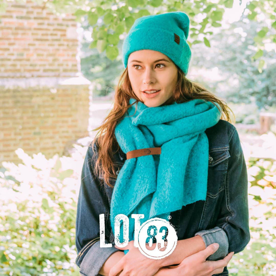 Écharpe Fem Turquoise
