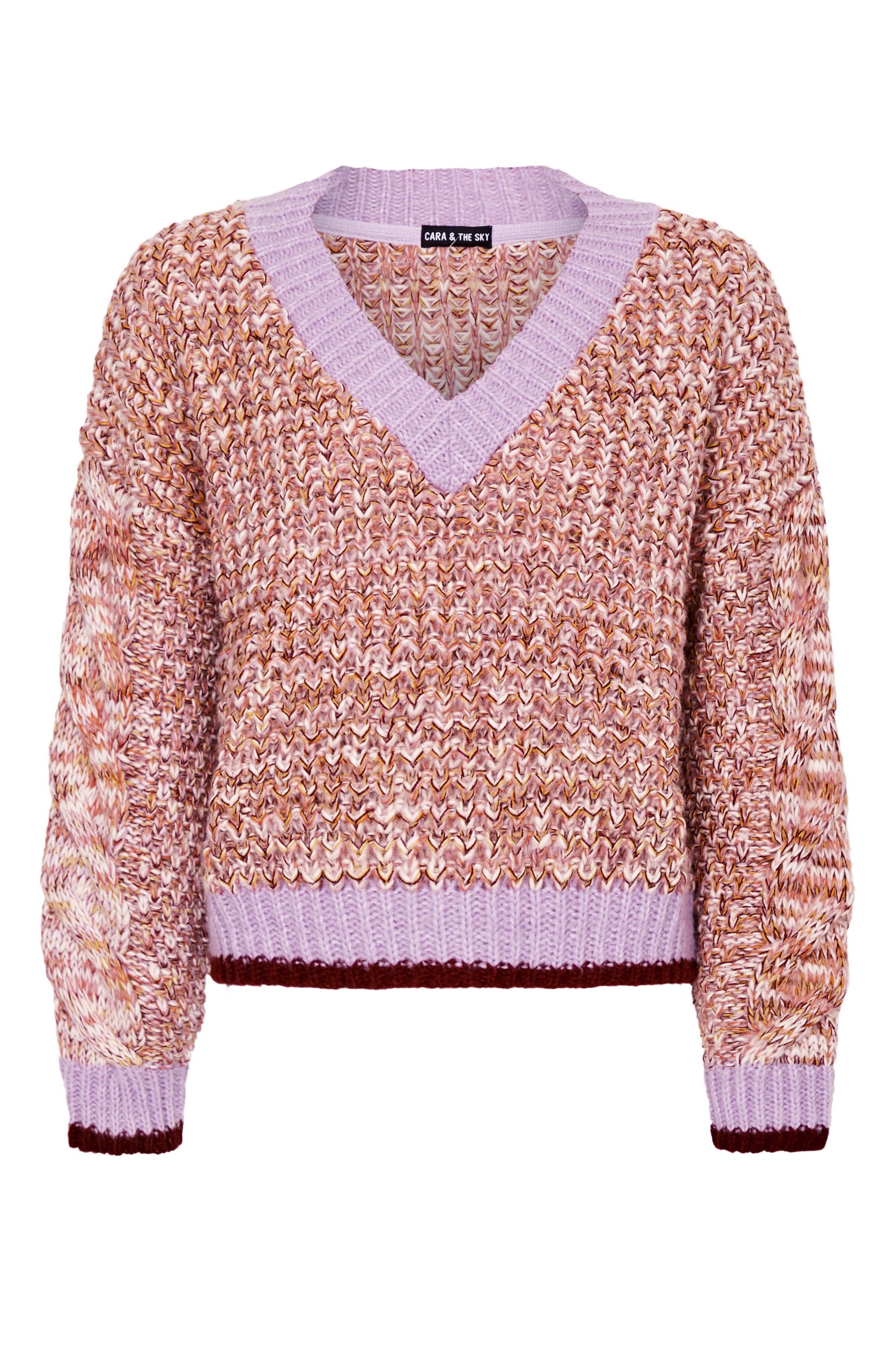 Pull à col en V Amy Cable