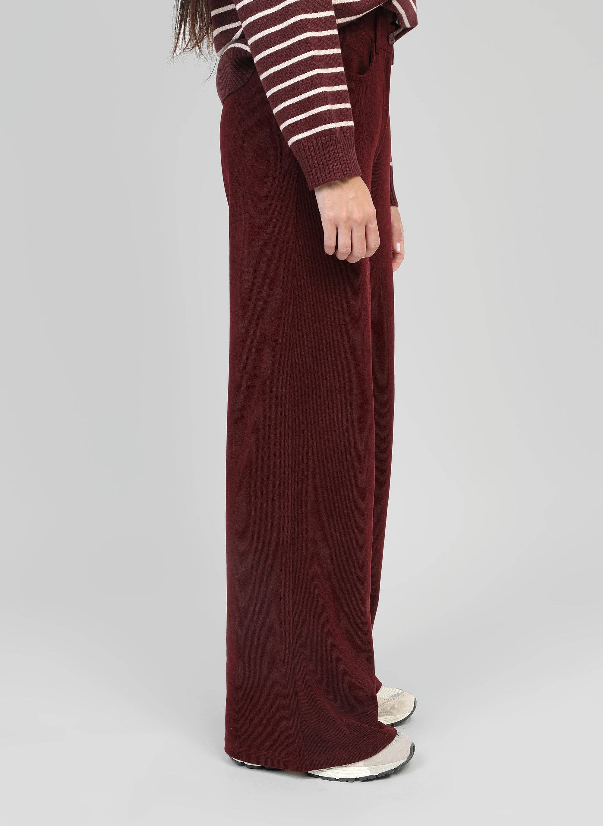PANTALON PERDY wine