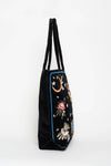 SHOPPER STELAR VELOURS NOIR