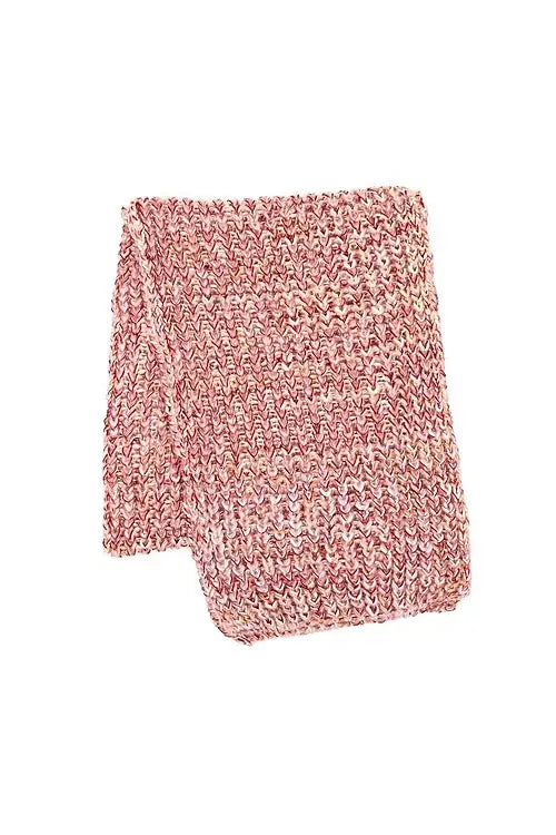 Écharpe tricot Florence Twist - Lilas