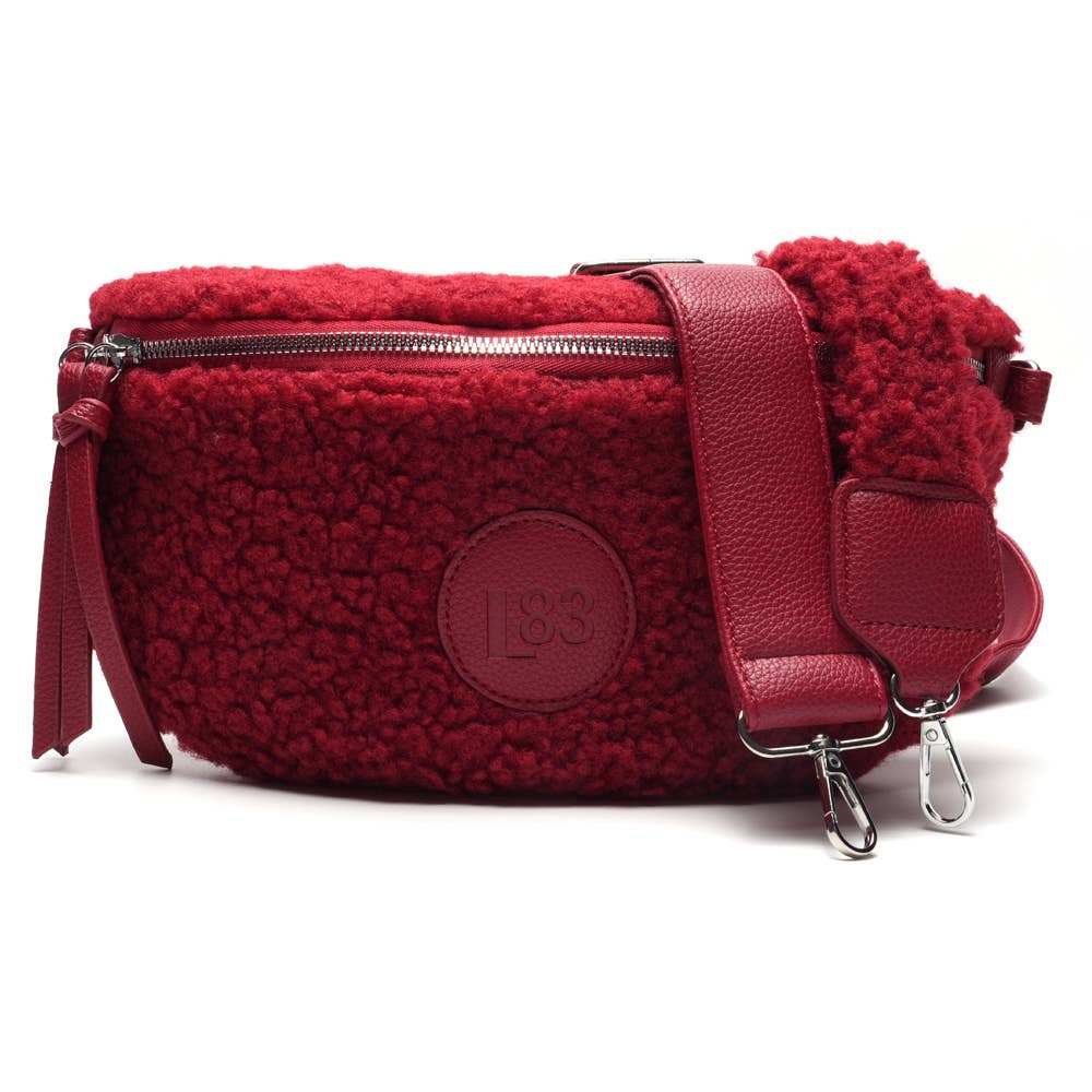 Sac Teddy Bourgogne Rouge