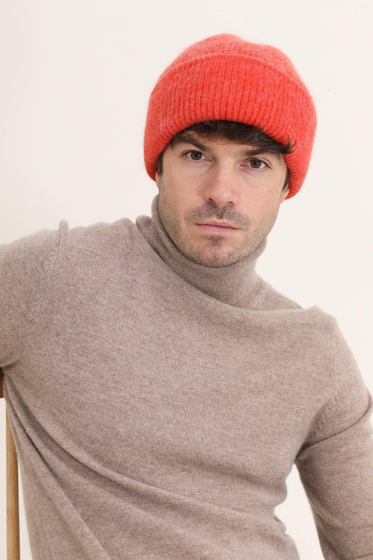 Bonnet Classique uni en Angora