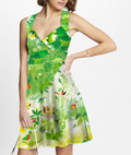 Robe col croisé NATHALIE TOUCANS