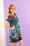 Robe viscose NALLA TOUCANS