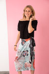 Jupe multi taille NICKY AQUA