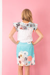 Tee-shirt coton PAULA NENUPHARS