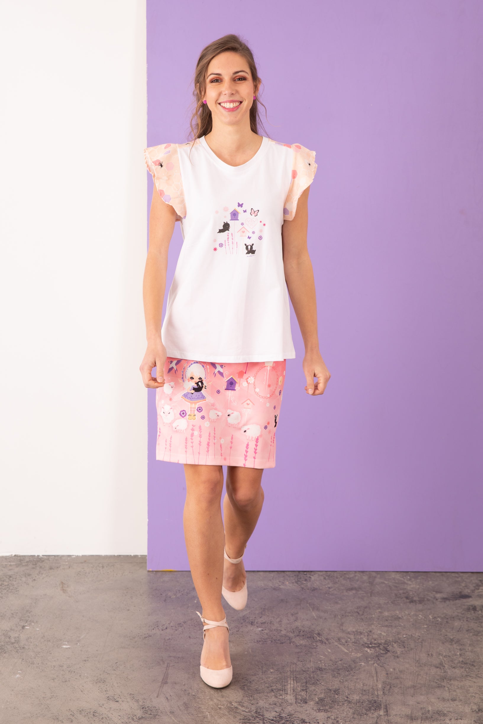Tee-shirt coton PAULA HEIDI PROTO