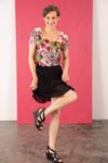 Tee-shirt viscose PACCO FLORALIES