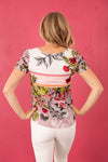 Tee-shirt viscose PACCO FLORALIES