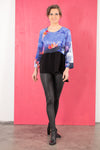 Legging similicuir RETRO Noir