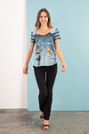 Tee-Shirt OLGA AQUA