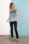 Tee-Shirt OLGA AQUA